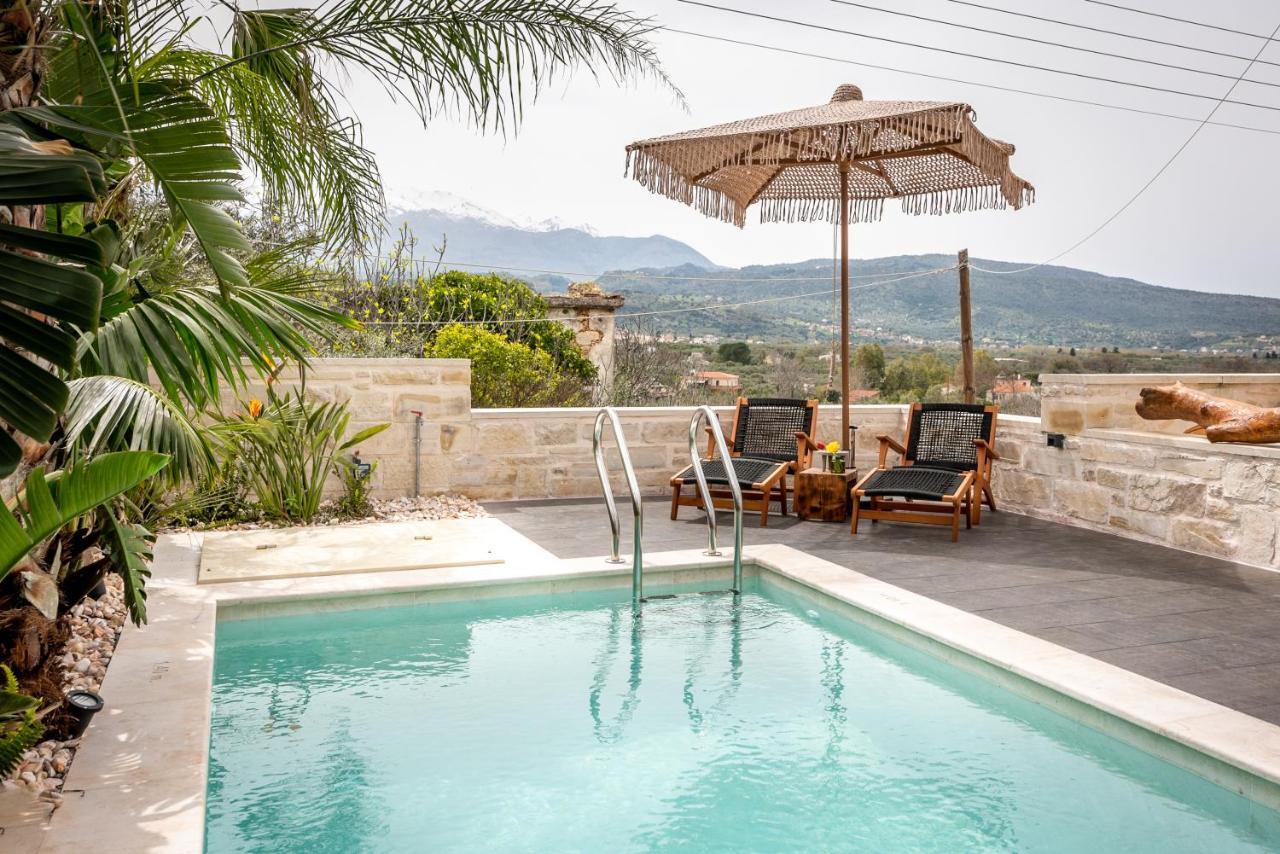 Villa Armenus, Private Pool, Garden, Bbq Ханья Экстерьер фото